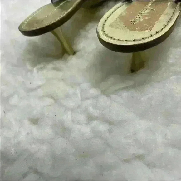 Sigerson morrison brown leather kitten heel sandal - Picture 4 of 7